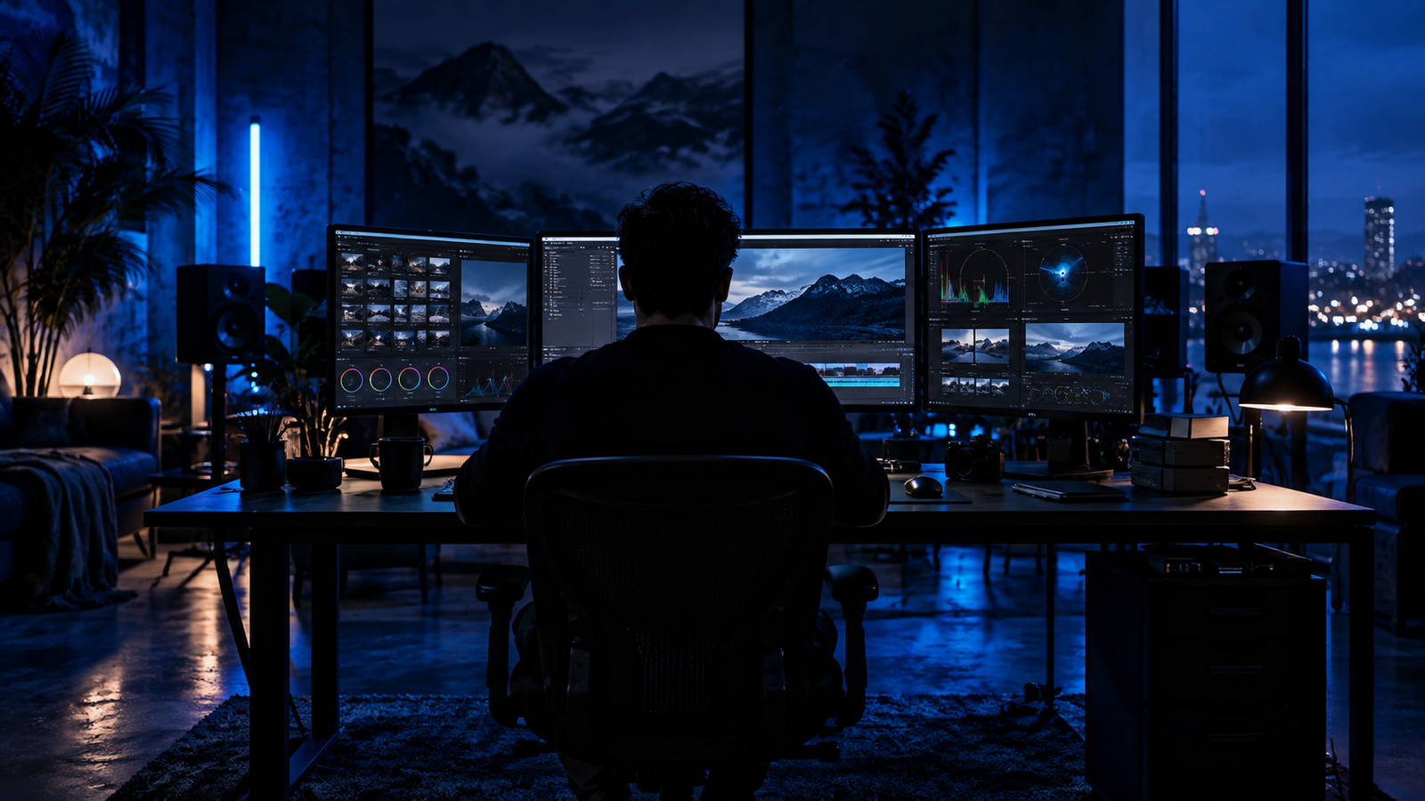 Concept image of a creative studio